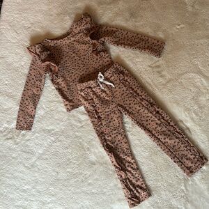 Grayson Mini Leopard Top & Bottoms 5